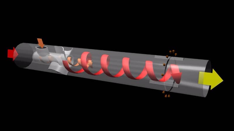 Rombica flow vortex